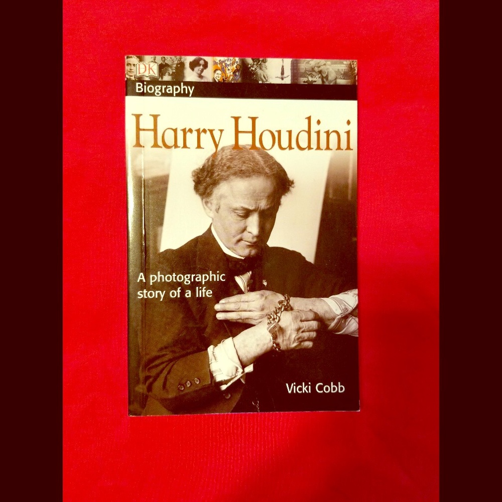 Harry Houdini famous magician Biography Book